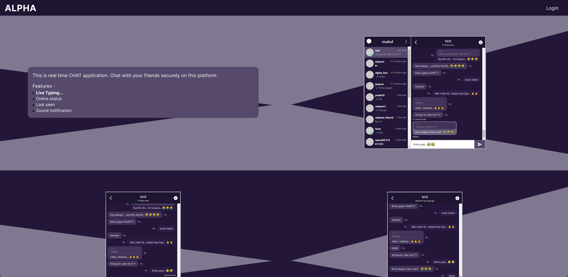 website alpha